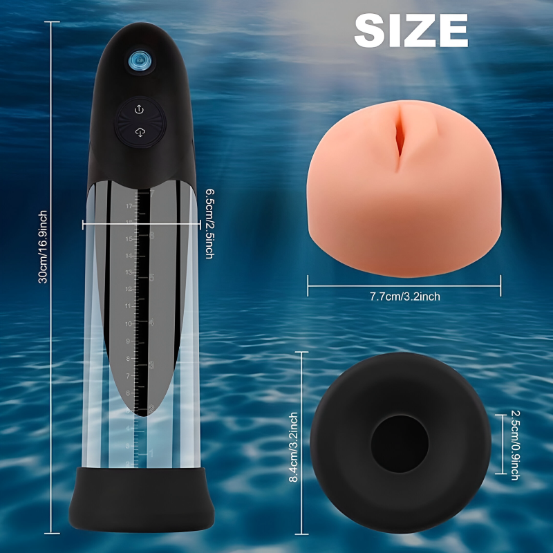 The HydroSpa 3-in-1 Electric Penis Pump