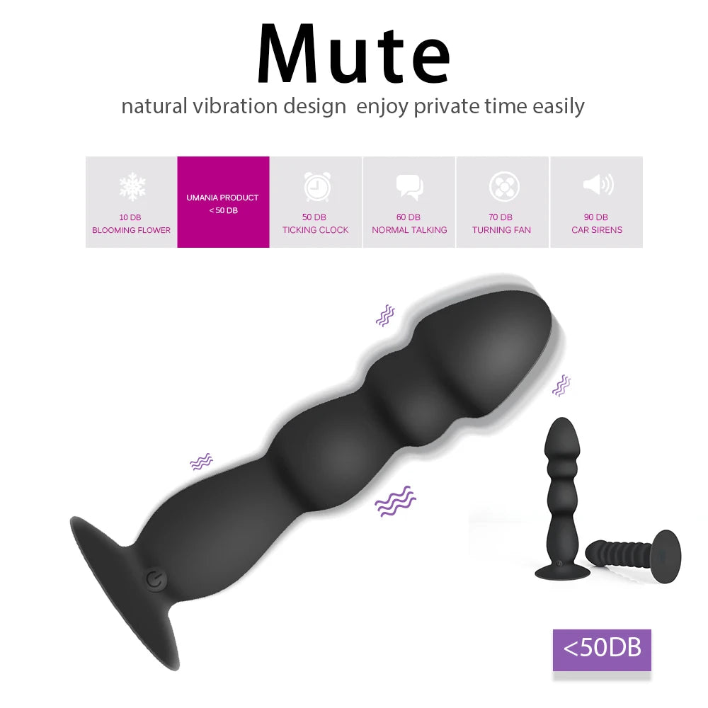 10 Speeds Wireless Remote Prostate Massager