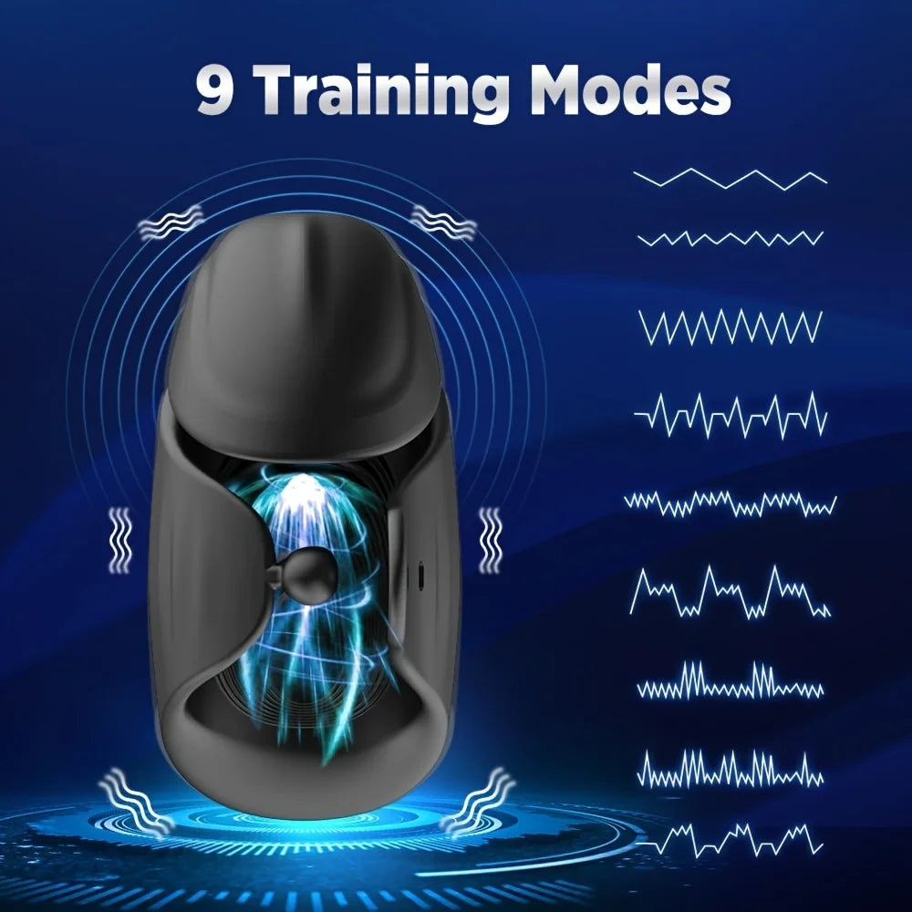 Stamina Trainer - APP Control Penis Delay Trainer Vibrator Glans Stimulater Massager Male Masturbator Cock Ring Sex Toys Adult supplies for men